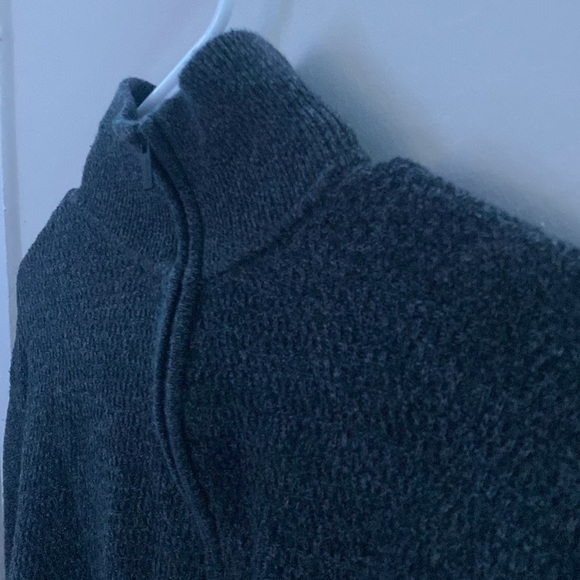 Mens Calvin Klein Turtle Neck Zipper Sweater Size M - Picture 2 of 7